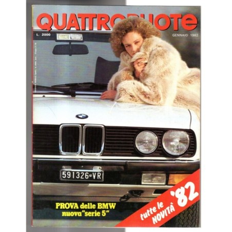 QUATTRORUOTE-n 315, gennaio-1982