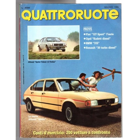 QUATTRORUOTE-n 319, maggio-1982
