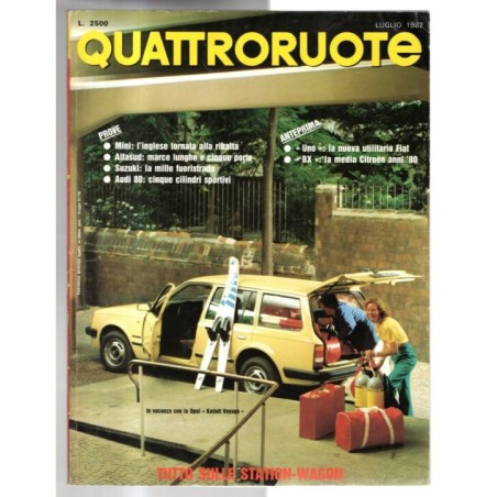 QUATTRORUOTE-n 321, luglio-1982