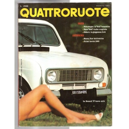 QUATTRORUOTE-n 322, agosto-1982