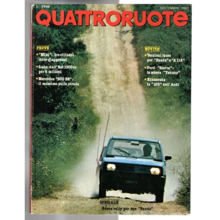QUATTRORUOTE-n 323, settembre-1982