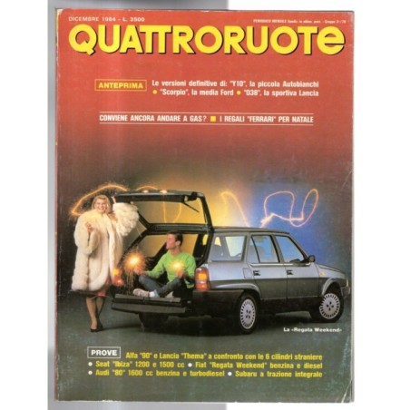 QUATTRORUOTE-n 350, dicembre-1984
