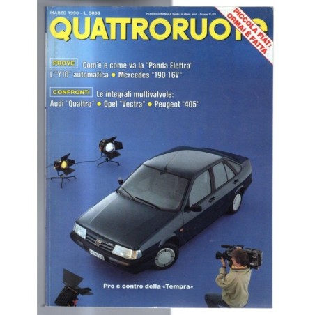 QUATTRORUOTE-n 413, marzo-1990