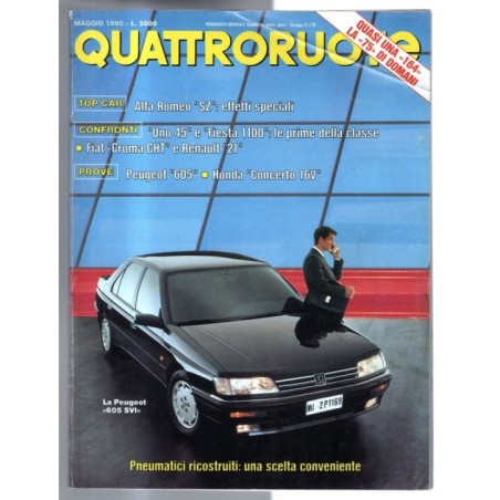 QUATTRORUOTE-n 415, maggio-1990