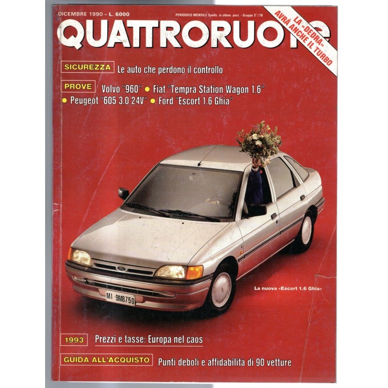 QUATTRORUOTE-n 422, dicembre-1990