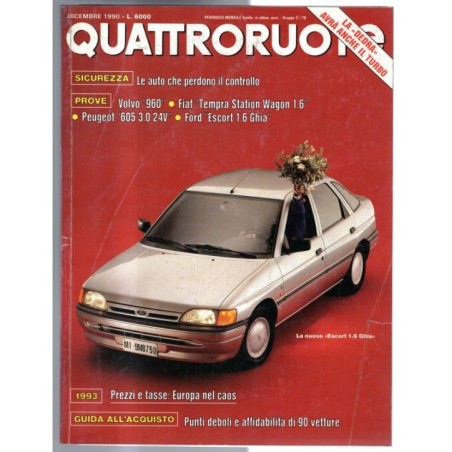 QUATTRORUOTE-n 422, dicembre-1990