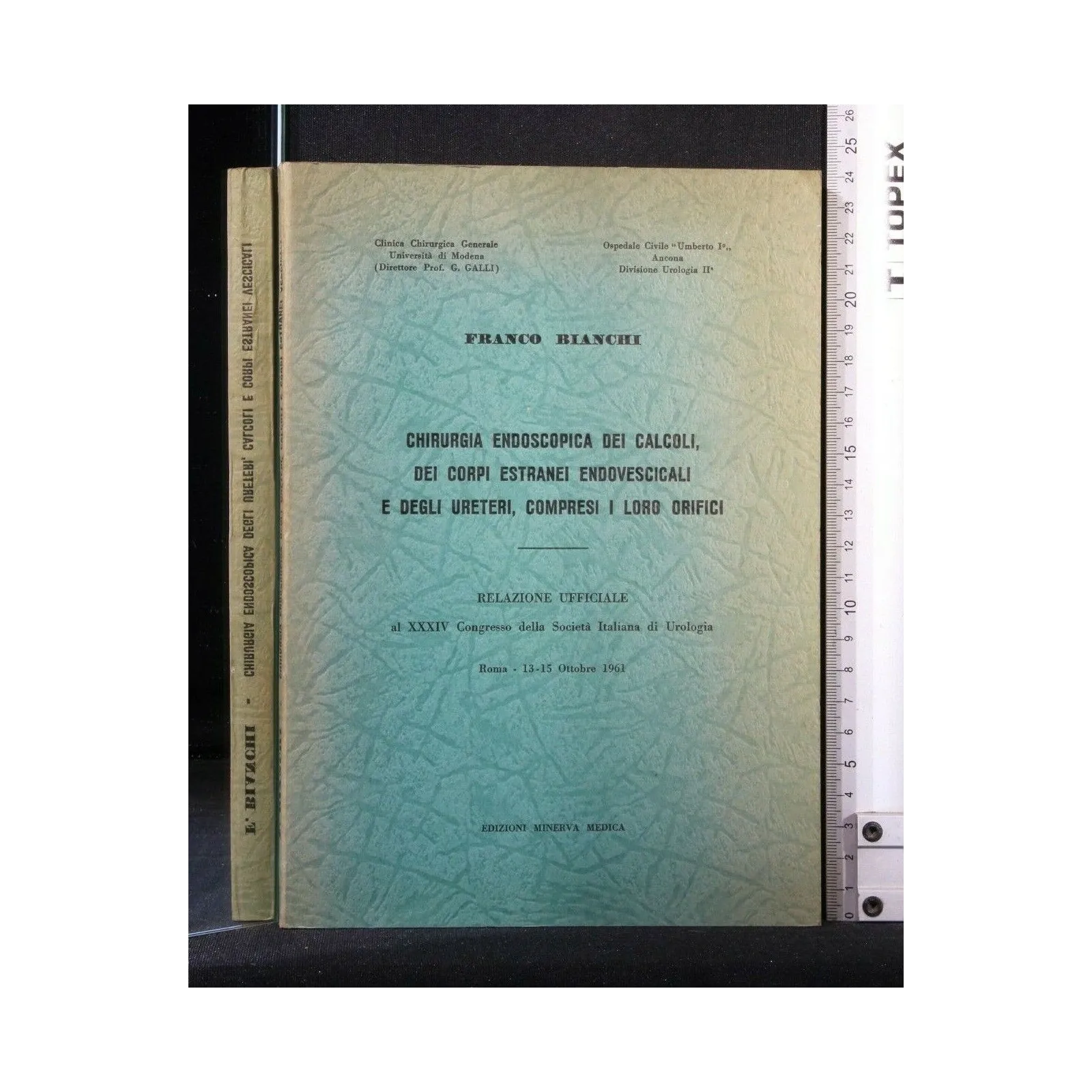 CHIRURGIA ENDOSCOPICA DEI CALCOLI, DEI CORPI ESTRANEI