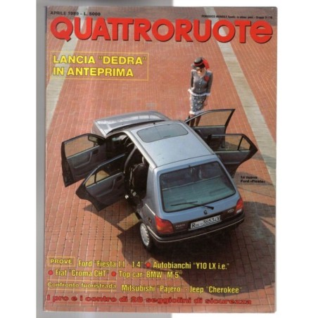QUATTRORUOTE-n 402, aprile-1989