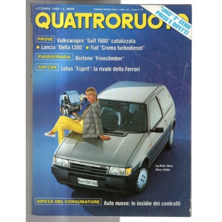 QUATTRORUOTE-n 408, ottobre-1989