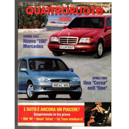 QUATTRORUOTE-n 448, febbraio-1993