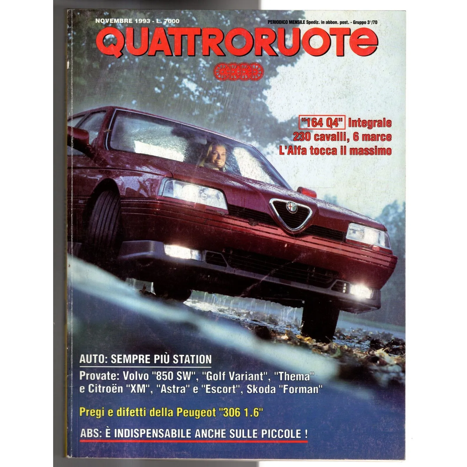 QUATTRORUOTE-n 457, novembre-1993