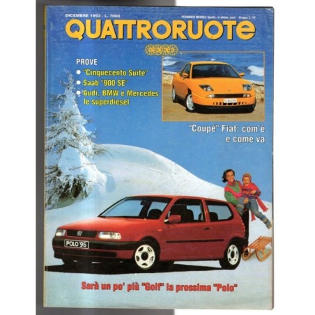 QUATTRORUOTE-n 458, dicembre-1993