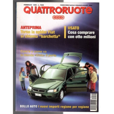 QUATTRORUOTE-n 472, febbraio-1995