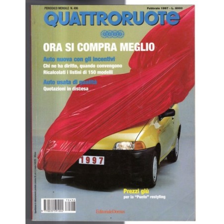 QUATTRORUOTE-n 496, febbraio-1997