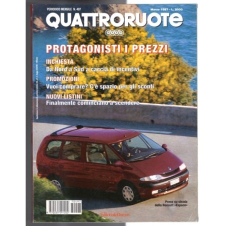 QUATTRORUOTE-n 497, marzo-1997