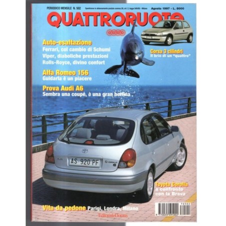 QUATTRORUOTE-n 502, agosto-1997