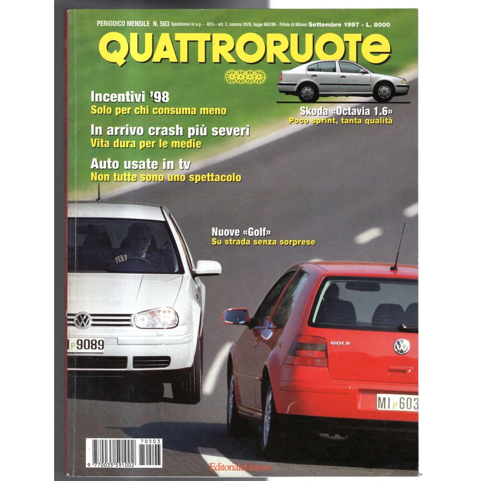 QUATTRORUOTE-n 503, settembre-1997