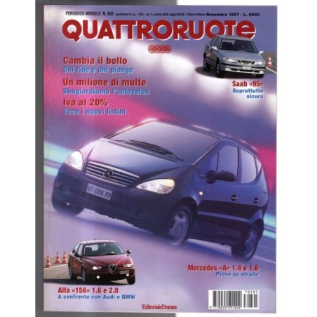QUATTRORUOTE-n 505, novembre-1997