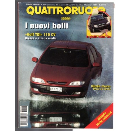 QUATTRORUOTE-n 506, dicembre-1997
