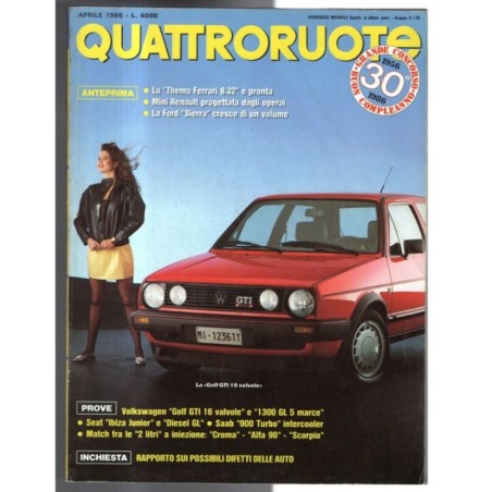 QUATTRORUOTE-n 366, aprile-1986