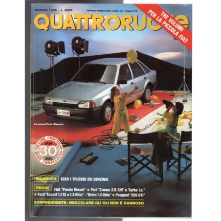 QUATTRORUOTE-n 367, maggio-1986