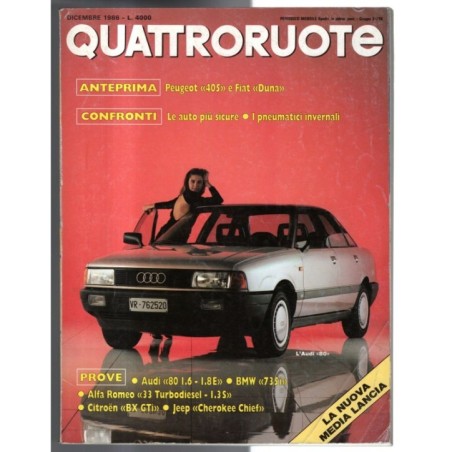 QUATTRORUOTE-n 374, dicembre-1986