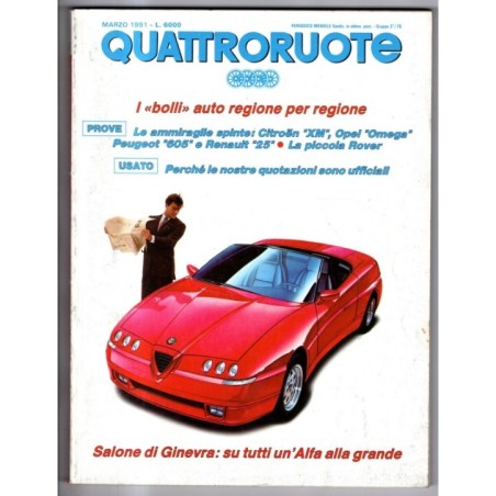 QUATTRORUOTE-n 425, marzo-1991