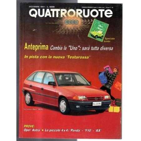 QUATTRORUOTE-n 434, dicembre-1991