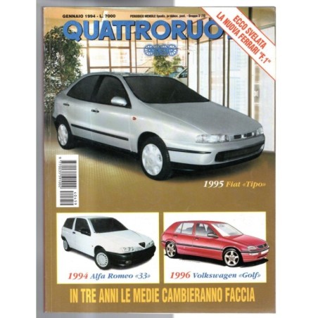 QUATTRORUOTE-n 459, gennaio-1994