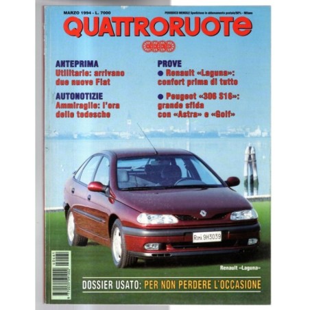 QUATTRORUOTE-n 461, marzo-1994