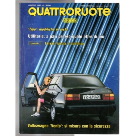 QUATTRORUOTE-n 440, giugno-1992