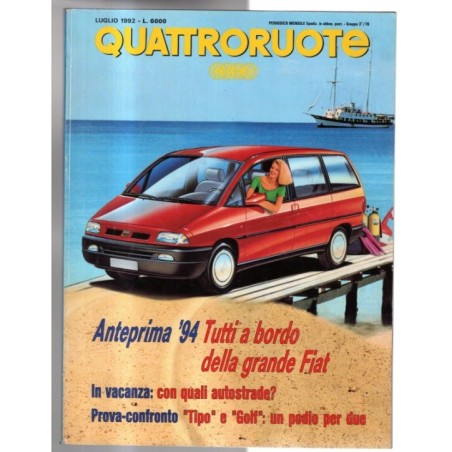 QUATTRORUOTE-n 441, luglio-1992