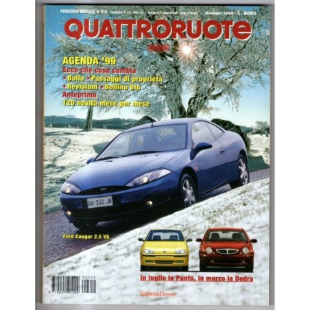 QUATTRORUOTE-n 519, gennaio-1999