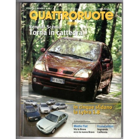 QUATTRORUOTE-n 527, settembre-1999