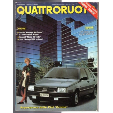 QUATTRORUOTE-n 362, dicembre-1985