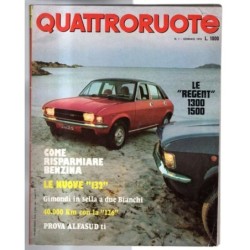 QUATTRORUOTE-n 217, gennaio-1974
