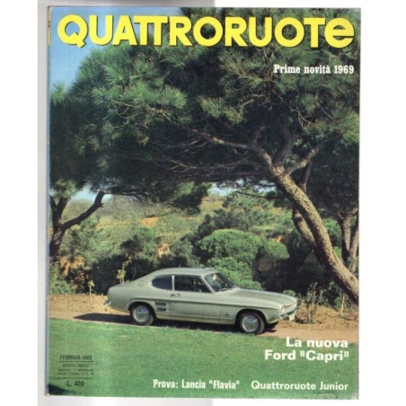 QUATTRORUOTE-n 158, febbraio-1969