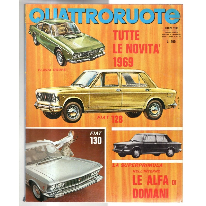 QUATTRORUOTE-n 159, marzo-1969