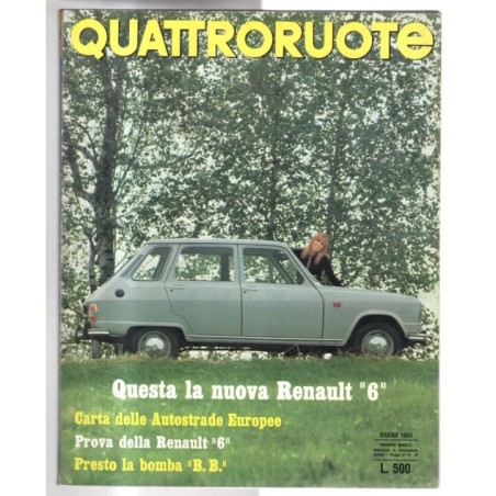QUATTRORUOTE-n 162, giugno-1969