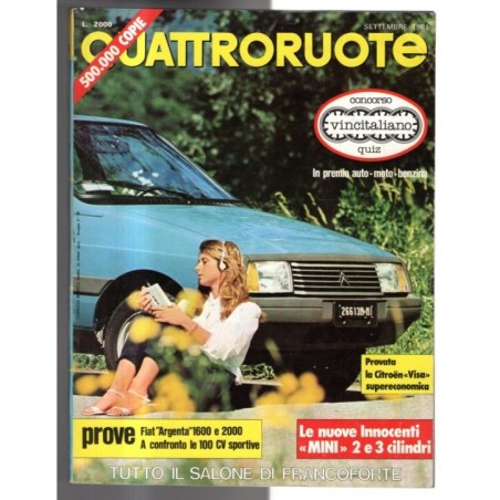 QUATTRORUOTE-n 311, settembre-1981