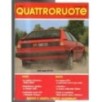 QUATTRORUOTE-n 313, novembre-1981
