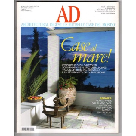 AD. ARCHITECTURAL DIGEST-n 338, luglio-2009