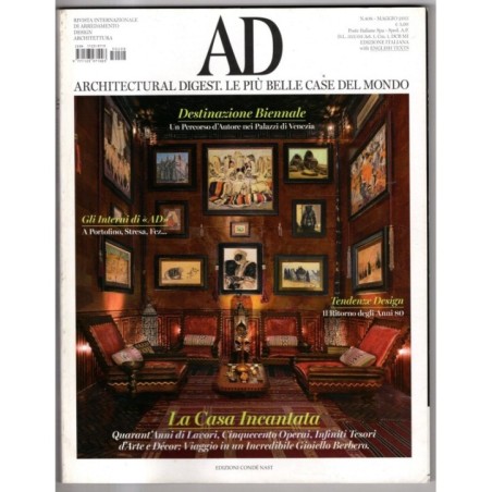 AD. ARCHITECTURAL DIGEST-n 408, maggio-2015