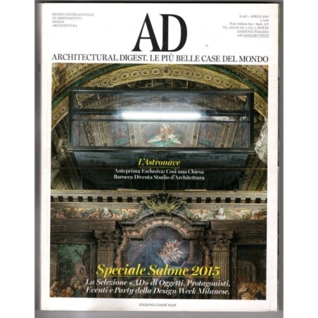 AD. ARCHITECTURAL DIGEST-n 407, aprile-2015