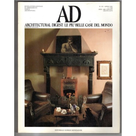 AD. ARCHITECTURAL DIGEST-n 119, aprile-1991