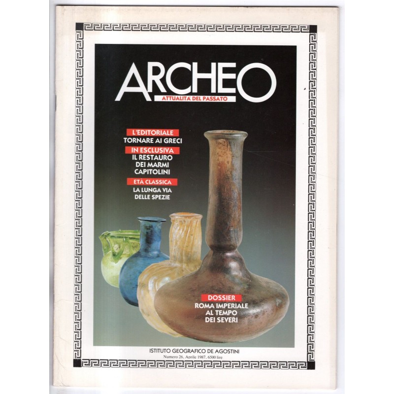 ARCHEO-n 26, aprile-1987