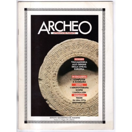 ARCHEO-n 27, maggio-1987