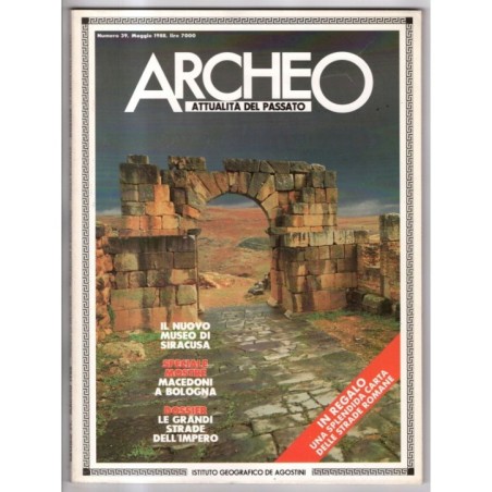 ARCHEO-n 39, maggio-1988
