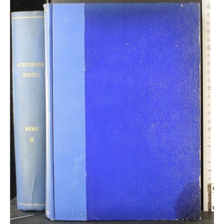 RACCOLTA RIVISTE GIUSTIZIA CIVILE-tomo II-1959