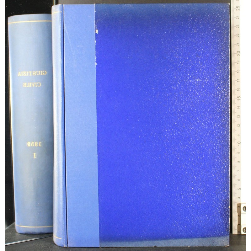 RACCOLTA RIVISTE GIUSTIZIA CIVILE-tomo I-1959